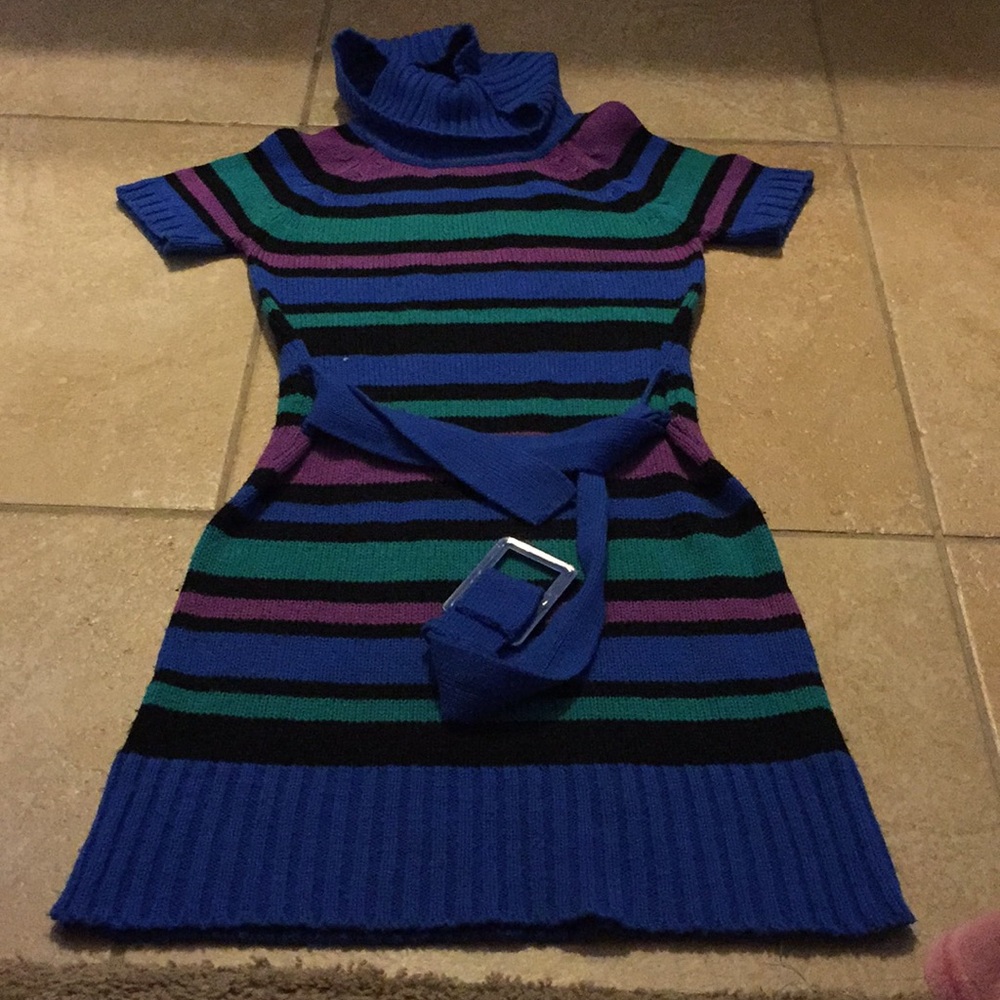 Turtle neck dress
